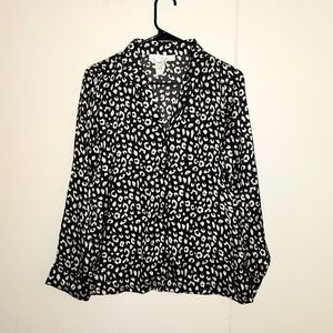 Animal print Blouse